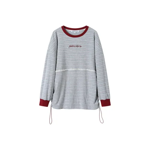 ANDREA MARTIN T-рубашка Женская Серого цвета