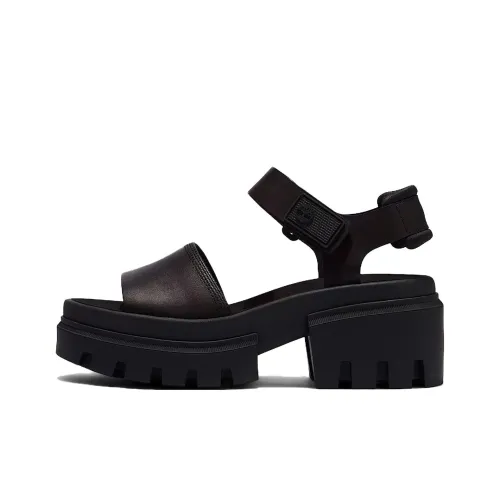 TIMBERLAND Everleigh Пляжные сандалии Черные Женские