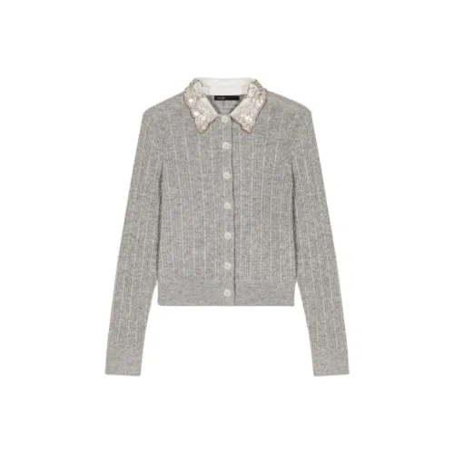 Maje Chinese New Year Series Трикотаж Женский Серый