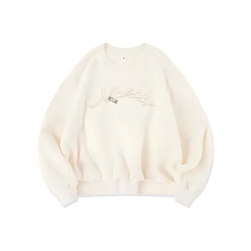 QIAODAN Толстовка Женская Кремово-Белая