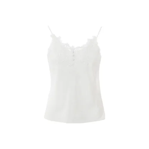 BESIONIA SS25 Топ на бретелях Женский Белый