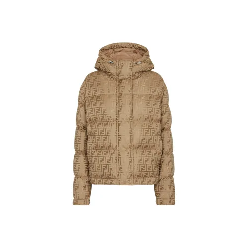 FENDI Пуховик Женские Кофе