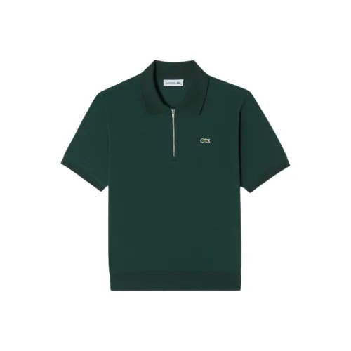 LACOSTE Поло Женское Лесной Зеленый
