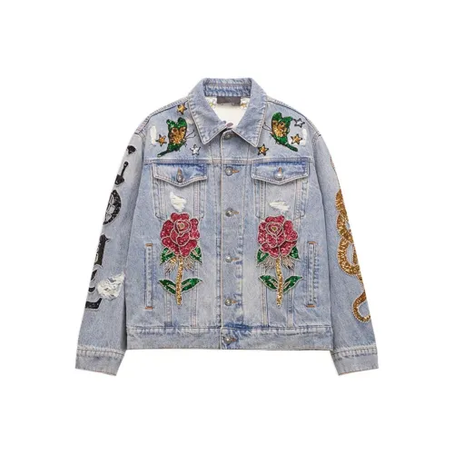 Ed Hardy Индиго Женские Куртки