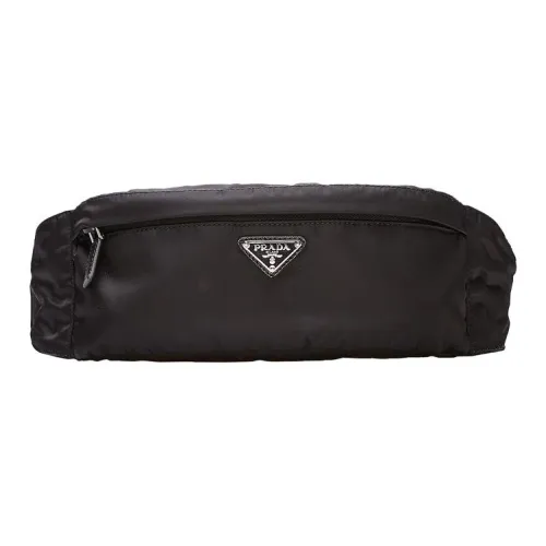 PRADA Переработанный нейлон кошелек мужской черный