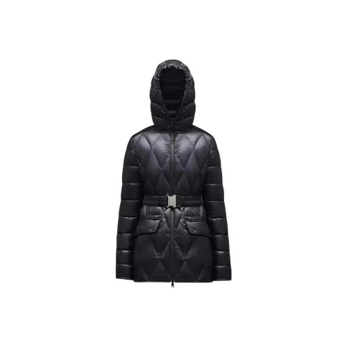 Moncler Пуховик Зимний Женский Черный