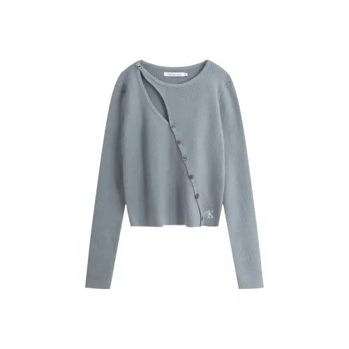 Calvin Klein PN6 Облако Trace Серый Женские Трикотаж