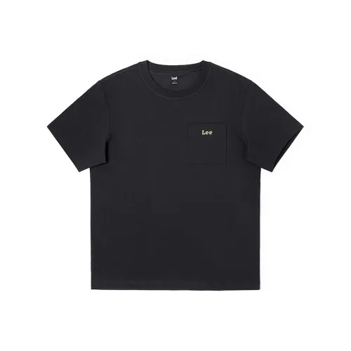 Мужская черная футболка Lee co-branded model