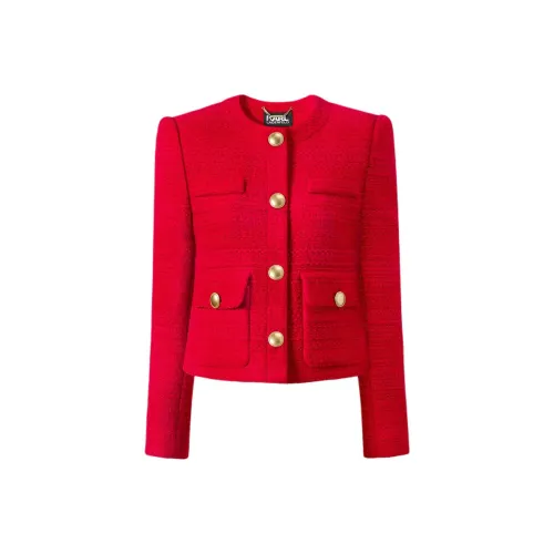 KARL LAGERFELD Куртки и Пальто Женские Красные