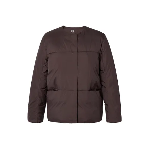 UNIQLO Пуховик Женские Темно-умбровый