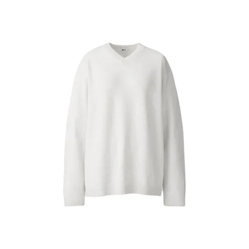 UNIQLO C Collection Кашемир Свитер Женский Светлый Бежевый