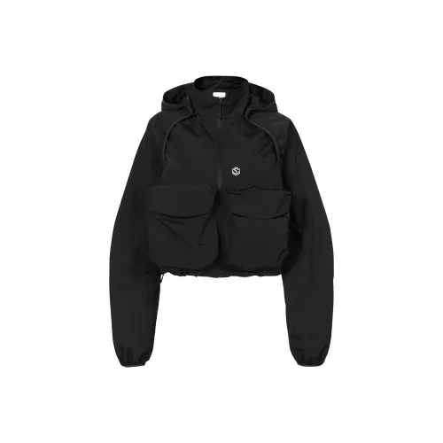 GUUKA TECH Куртки и Пальто Унисекс Черный