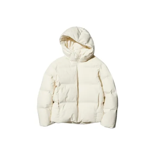 UNIQLO Пуховик Женский Айвори