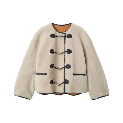 TOTEME Экрю Женские Куртки