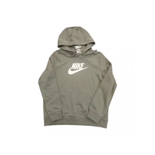 NIKE Зеленые Женские Свитшоты