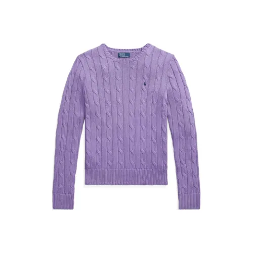 Polo Ralph Lauren Трикотаж Женский Весенний Фиолетовый