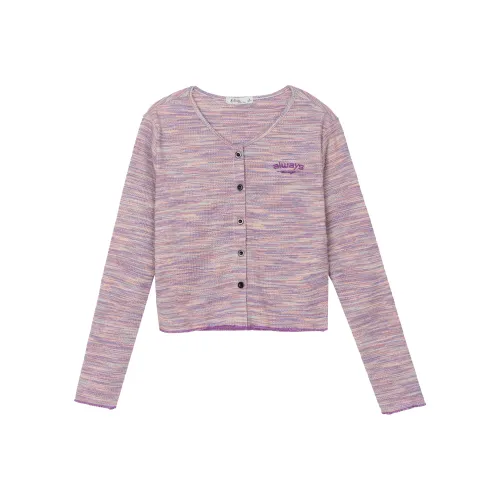 FAWENXIANGZI Трикотаж Женский Пурпурный Lakers