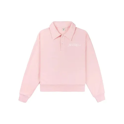 SPORTY RICH Поло Женское Розовое