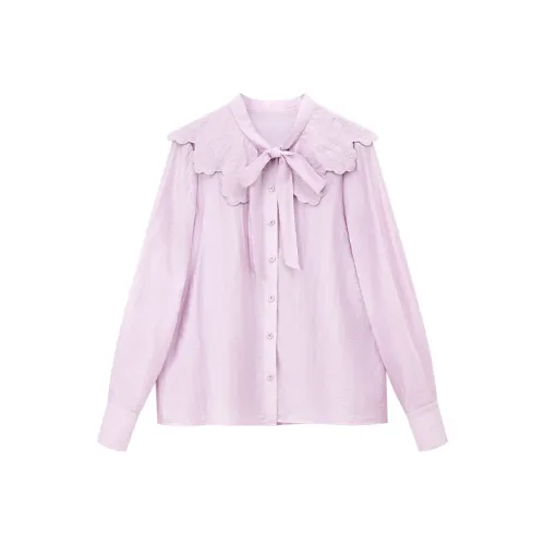 Pit Светло-фиолетовые Женские Рубашки