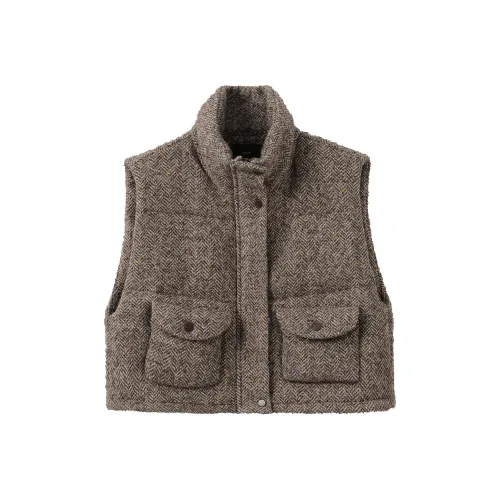 ICE DUST Пуховик Женский Темно-Кофейный