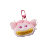 Забавная маленькая подвеска "Девушка" — розовая косичка