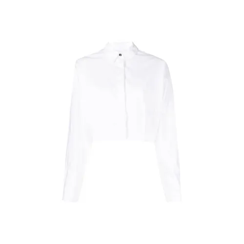 RAG BONE Morgan Поплин Пуховые куртки Рубашка Женская Белая