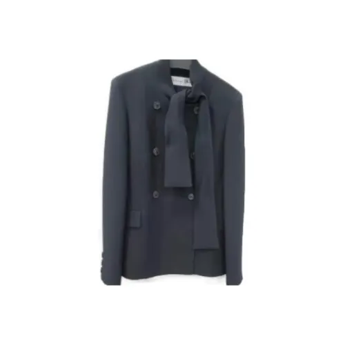 DIOR Темно-синие Женские Куртки