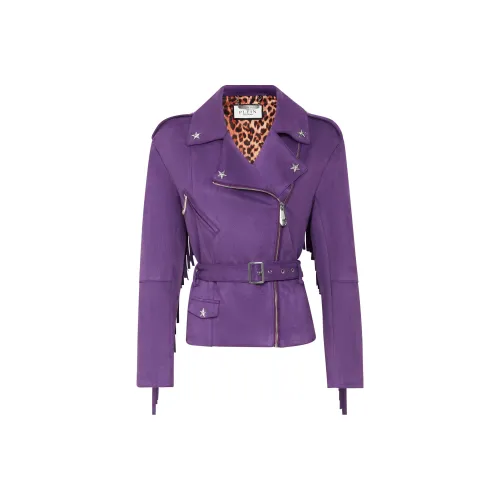 PHILIPP PLEIN Куртки и Пальто Женские Фиолетовые