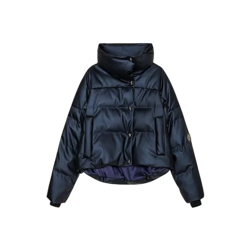 DKNY Пуховик Женский Темно-Синий