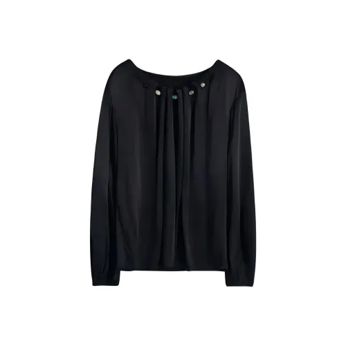 HERLAND Рубашка Женская Метеорит Черный