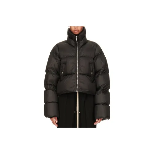 RICK OWENS RO FW24 Down Jacket Women's Black