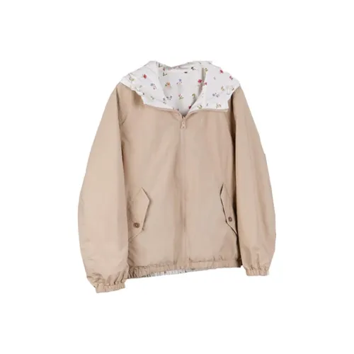 UNIQLO Куртка Женская Темно-Бежевая