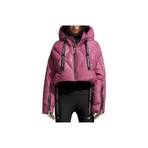 KHRISJOY Розовый Женские Пуховики