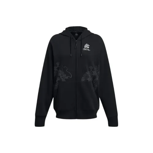 Under Armour Брюс Ли Co Branded Модель Черный Женские Свитшоты
