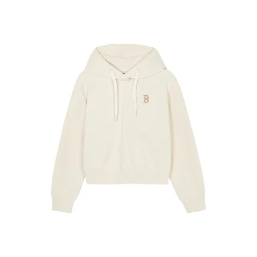 Mlb Base Logo SS24 Толстовка Женская Экрю