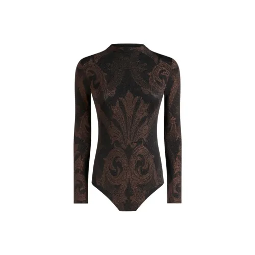 ETRO x WOLFORD Комбинезон Женский Темно-Коричневый