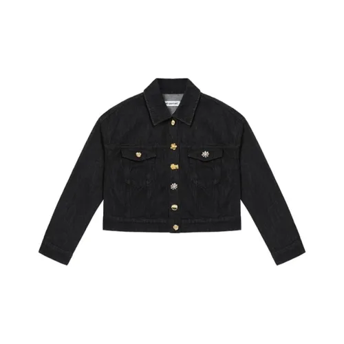 Self Portrait Куртки и Пальто Женские Классический Черный