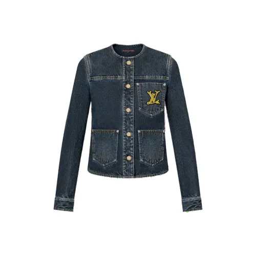 LOUIS VUITTON Куртки и Пальто Женские Синие