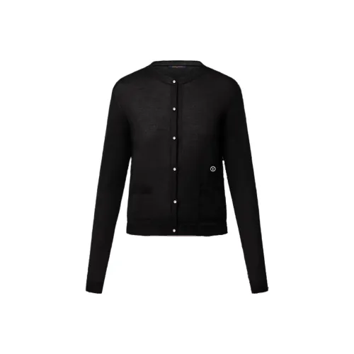 LOUIS VUITTON Кашемировый свитер женский черный