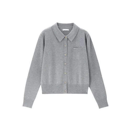 Giordano 03 Серый Женские Трикотаж