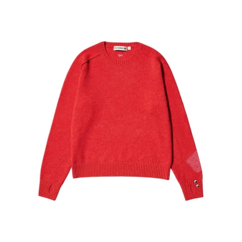 UNIQLO Красный Женские Кашемировые Свитеры