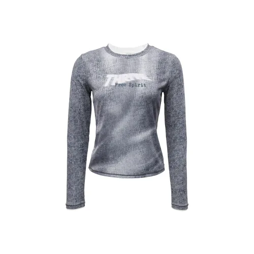 ONLY T-рубашка Женская Темный Фотиния Серый