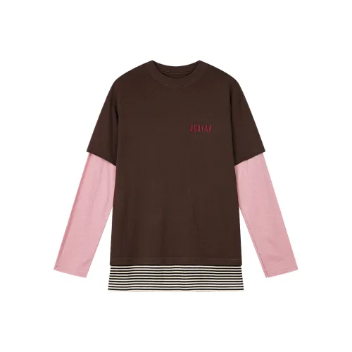 UOOYAA Т-рубашка с оборванным рукавом женская