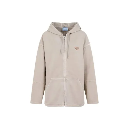 PRADA Куртки и Пальто Женские Светло-Серый