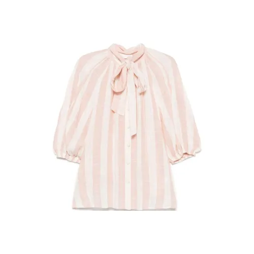 Zimmermann Acacia FW24 Рубашка Женская Розовая