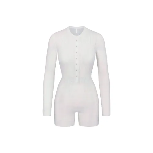 SKIMS FW24 Fake Day Collection Свитер Poinelle Onesie Комбинезон Женские Мраморный Мраморный Цвет