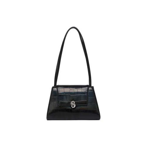 COURONNE Сумка через плечо из коровьей кожи женская многоцветная черный многоцветный белый