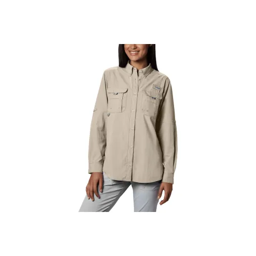 Columbia PFG Bahama™ Рубашка Женская Хаки