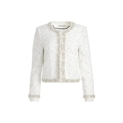 ALICE+OLIVIA Куртки Пальто Женские Белые