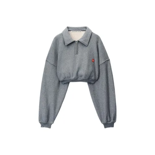 Alexander Wang Свитшот Женский Серый